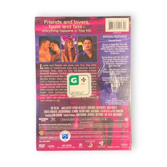 🍁2/$30🍁 One Tree Hill: The Complete Seventh Season - DVD - SEALED - Picture 2 of 4
